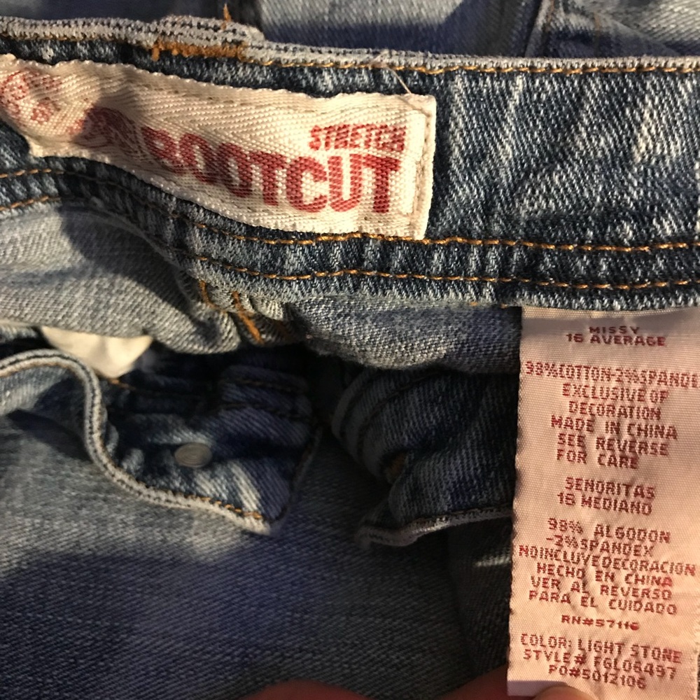 Jeans size 18 boot cut